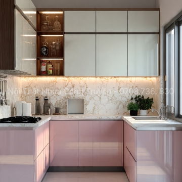 Tủ Bếp Nhựa Picomat Cho Căn Hộ Chung Cư – Giải Pháp Tối Ưu Diện Tích & Công Năng