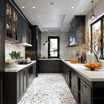 Nội Thất Nhựa Tủ Bếp Giá Rẻ Tại Xưởng