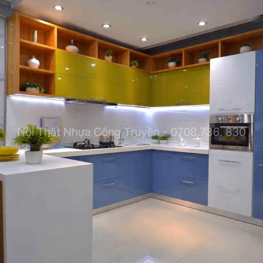 Báo Giá Tủ Bếp Nhựa PVC Theo Yêu Cầu – Nội Thất Nhựa Công Truyền