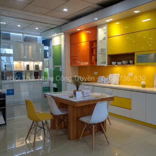 Báo giá tủ bếp nhựa mới nhất năm [2025] – Cập nhật chi tiết theo chất liệu và kích thước