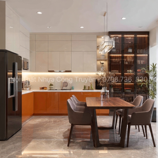 Tủ Bếp Nhựa Ở TPHCM – Giải Pháp Bếp Hiện Đại, Bền Bỉ & Sang Trọng