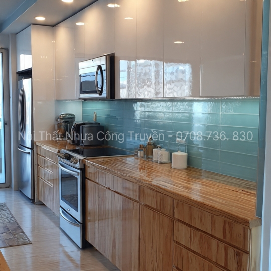Tủ Bếp Acrylic Thiết Kế Tối Giản Và Tiện Lợi – Giải Pháp Hoàn Hảo Cho Không Gian Bếp Hiện Đại 2026
