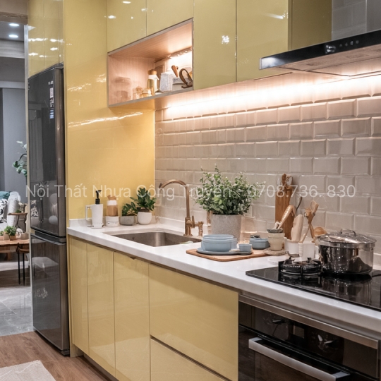 Tủ Bếp Nhựa Đài Loan – Giải Pháp Nội Thất Bếp Hiện Đại, Bền Đẹp, Tiết Kiệm Chi Phí 2026