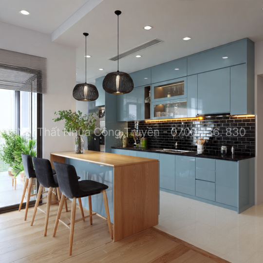 Nội Thất Nhựa Tủ Bếp Giá Rẻ Tại Xưởng