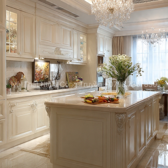 Thiết Kế & Thi Công Tủ Bếp Nhựa PVC Cao Cấp