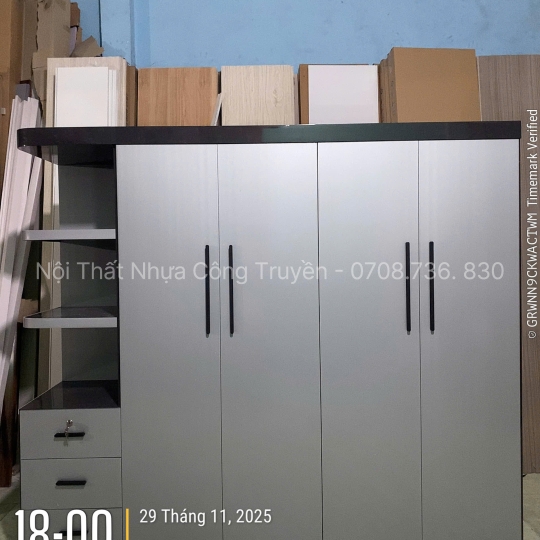 Thiết kế tủ bếp nhựa Ecoplast cho căn hộ chung cư nhỏ – Giải pháp tối ưu diện tích & thẩm mỹ hiện đại