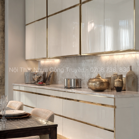 TOP 10 Mẫu Tủ Bếp Nhựa Picomat Đẹp 2025 – Sang Trọng – Hiện Đại