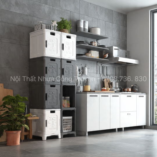 Tủ nhựa Đài Loan cao cấp Ecoplast – Giải pháp nội thất bền đẹp, sang trọng và tiết kiệm tại TPHCM