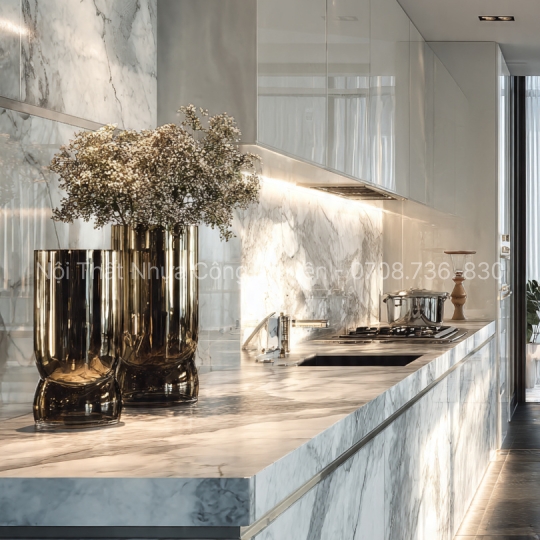 TOP 10 Mẫu Tủ Bếp Nhựa Picomat Đẹp 2025 – Sang Trọng – Hiện Đại