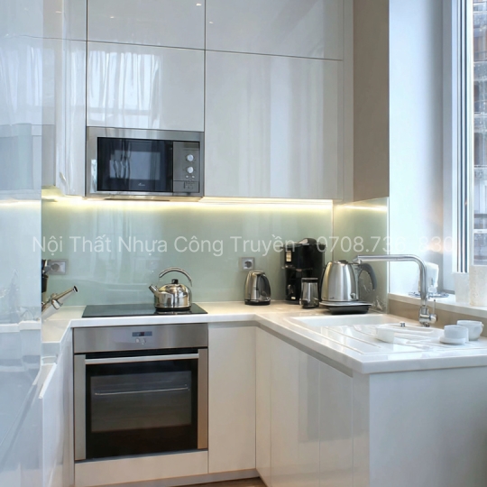 Tủ Bếp Nhựa Picomat Cho Căn Hộ Chung Cư – Giải Pháp Tối Ưu Diện Tích & Công Năng