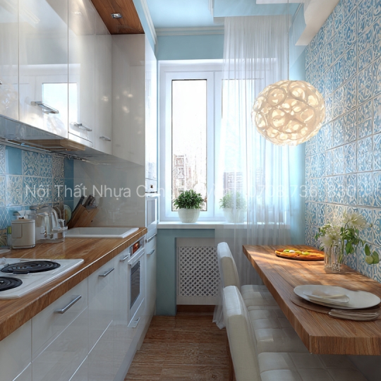 Tủ Bếp Nhựa Picomat Cho Căn Hộ Chung Cư – Giải Pháp Tối Ưu Diện Tích & Công Năng