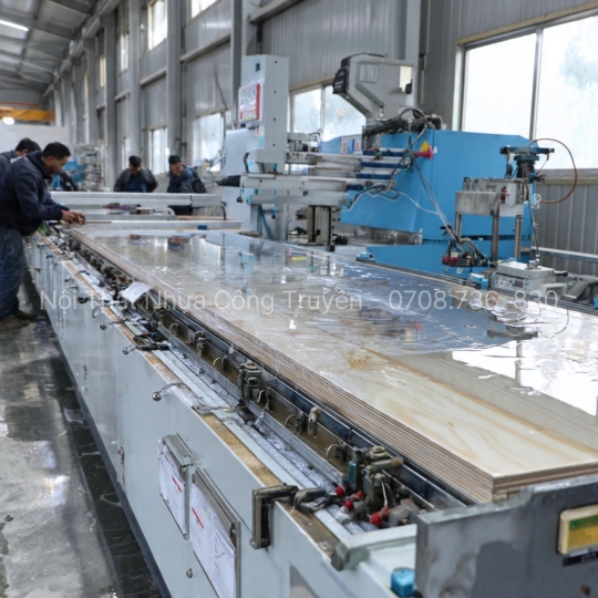 Tủ bếp nhựa Acrylic bóng gương – Sự lựa chọn cho không gian sang trọng tại TPHCM