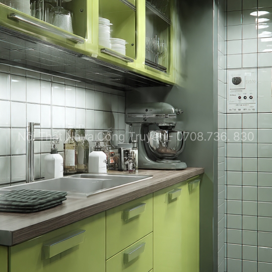 Báo Giá Tủ Bếp Nhựa Picomat Theo Mét Dài 2025 – Giá Xưởng, Không Phát Sinh