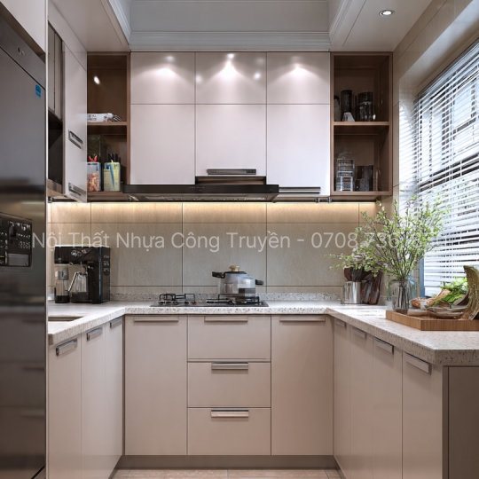 Báo Giá Tủ Bếp Nhựa Acrylic Mới Nhất Tại Nội Thất Nhựa Công Truyền [Cập Nhật 2025]