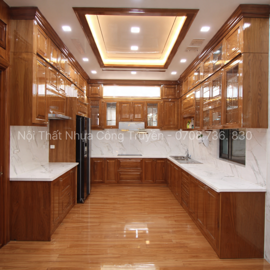 Tủ Bếp Nhựa Chinhuei Cao Cấp – Đẳng Cấp Sang Trọng Cùng Phụ Kiện Đèn Led Sáng Bóng