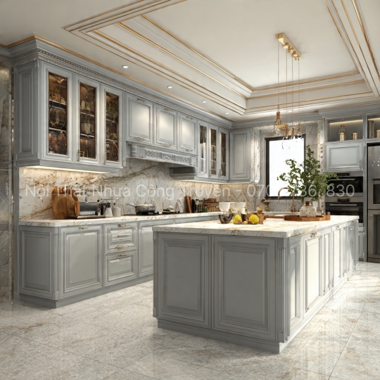 Tủ Bếp Nhựa PVC Cao Cấp – Giải Pháp Tối Ưu Cho Không Gian Bếp Hiện Đại