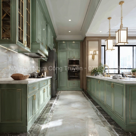 Tủ Bếp Nhựa PVC Cao Cấp – Giải Pháp Tối Ưu Cho Không Gian Bếp Hiện Đại