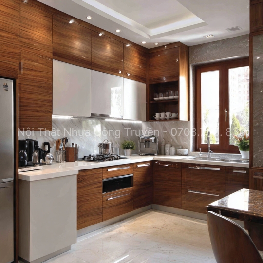 Báo Giá Tủ Bếp Nhựa PVC Theo Yêu Cầu – Nội Thất Nhựa Công Truyền