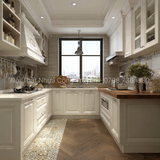 Top 10 Mẫu Tủ Bếp Nhựa Đẹp Cho Nhà Nhỏ – Tiết Kiệm Chi Phí, Vẫn Sang Trọng